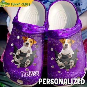 Personalized Jack Russell Terrier Puppy Crocs