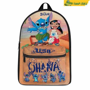 Personalized Lilo And Stitch Backpack