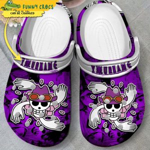 Personalized Nico Robin One Piece Skull Crocs