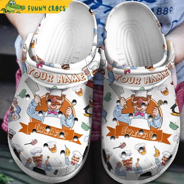 Personalized Swedish Chef Muppet Crocs