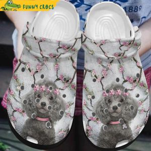 Poodle Crocs By Funny Crocs