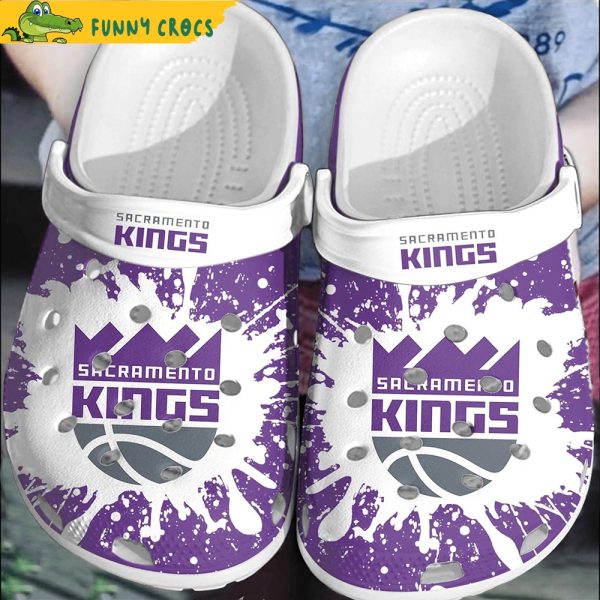 Sacramento Kings Basketball Crocs Clog Shoes