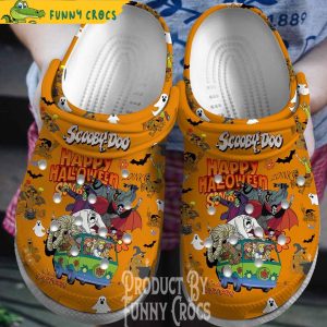 Scooby Doo Halloween Orange Crocs