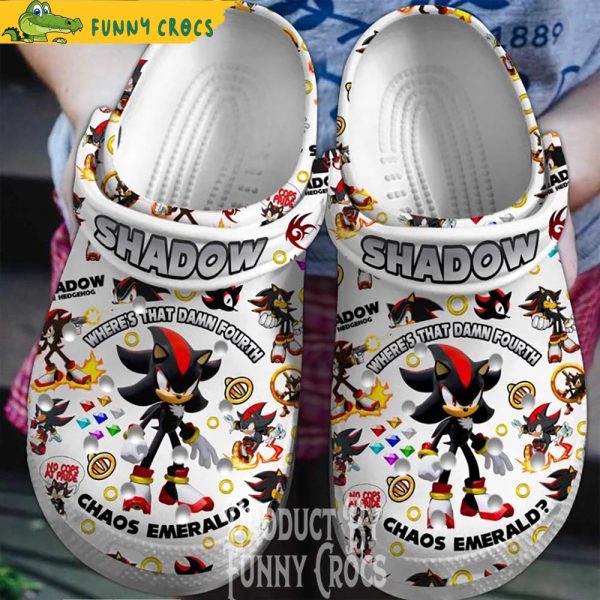 Shadow Sonic Crocs Shoes