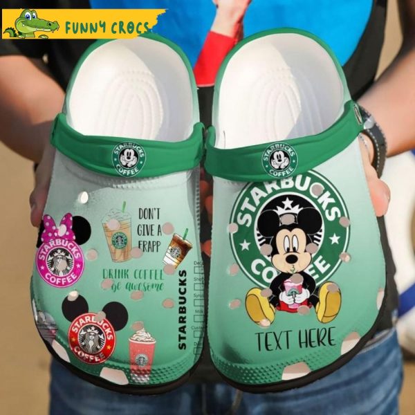 Starbucks Disney Mickey Mouse Crocs