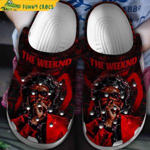 The Weeknd Singer Music Crocs Clog Shoes