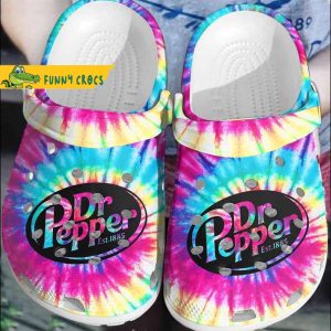 Tie Dye Crocs Pepper Color