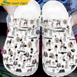 Weimaraner Crocs By Funny Crocs