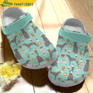 Weimaraner Puppy Crocs Shoes