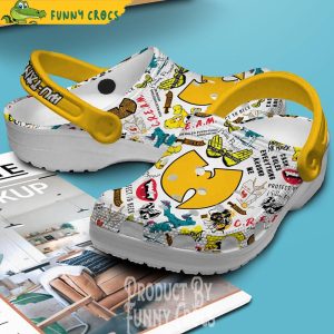 Wu Tang Clan Pattern Crocs