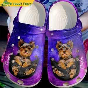 Yorkshire Terrier Galaxy Crocs