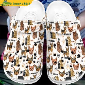 Yorkshire Terrier Pattern Crocs