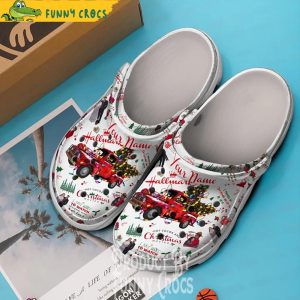 Personalized Hallmark Christmas Crocs Shoes