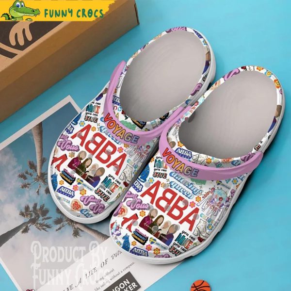 Abba Dancing Queen Music Crocs Shoes