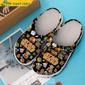 Baby Yoda Halloween Gifts Star Wars Crocs Adults 2 1