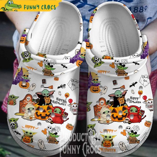 Baby Yoda Halloween Star Wars Crocs