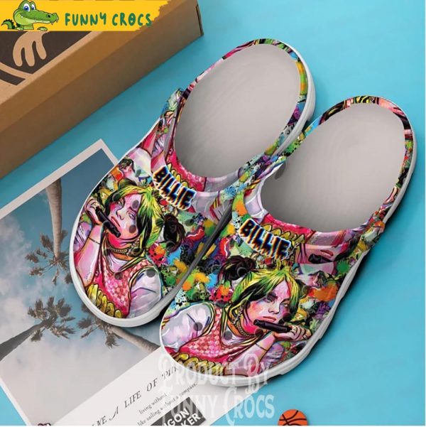 Billie Eilish Singer Crocs Crocband
