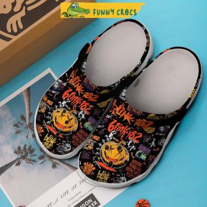 Blink 182 Halloween Pumpkin Crocs Clog