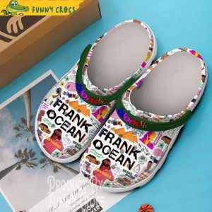 Blond Frank Ocean Crocs Clogs 1