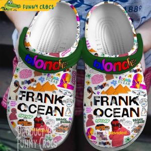 Blond Frank Ocean Crocs Clogs 2