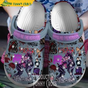 Bring Me The Horizon Skull Music Crocs Clogs 1