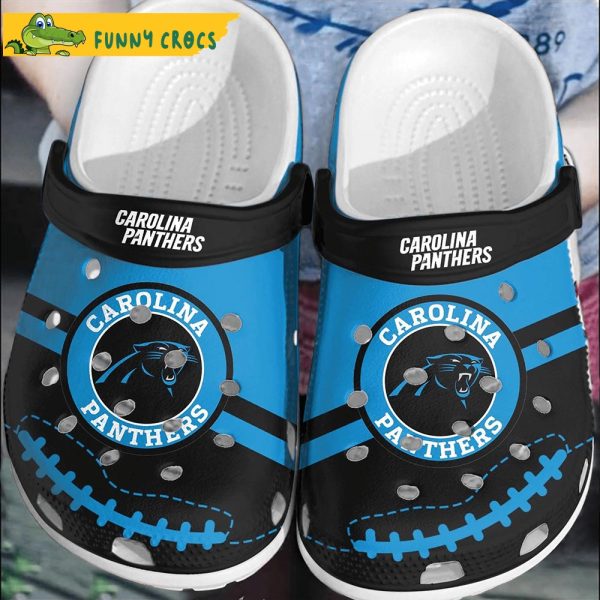 Carolina Panthers Logo Football Crocs