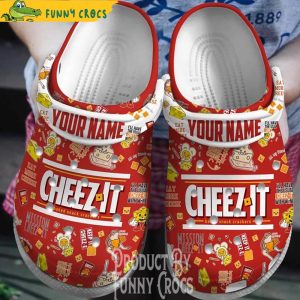 Cheez It Puffs Food Crocs Clogs