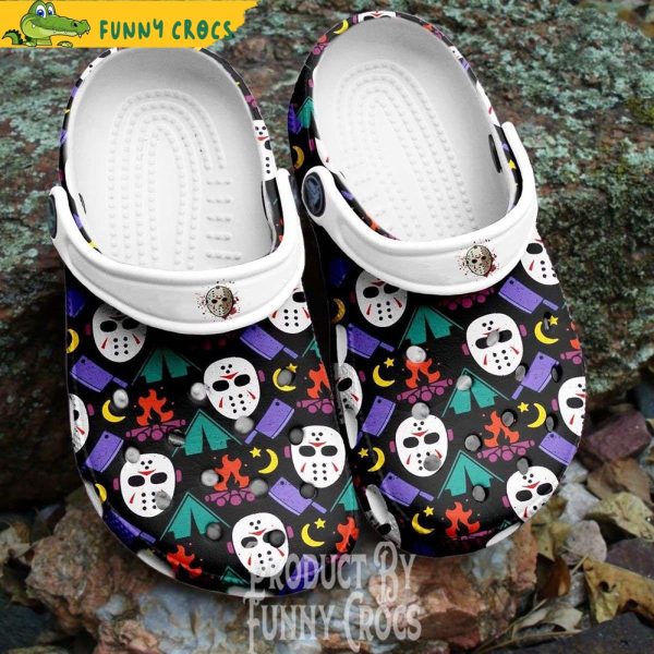 Cute Jason Voorhees Halloween Crocs