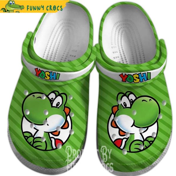 Cute Yoshi , Supper Mario Crocs