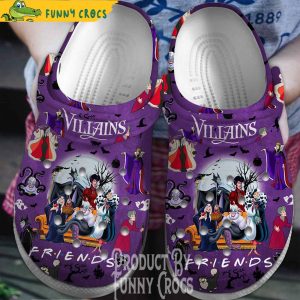 Disney Villains Halloween Crocs Clogs 1