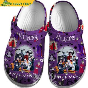 Disney Villains Halloween Crocs Clogs 2