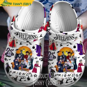 Disney Villains Halloween Crocs Shoes 1