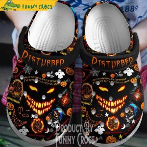 Disturbed Band Music Halloween Crocs