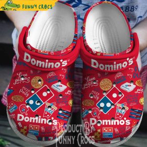 Dominos Pizza Food Crocs Shoes 1