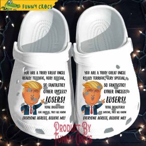 Donald Trump 2024 Crocs, Trump Mugshot