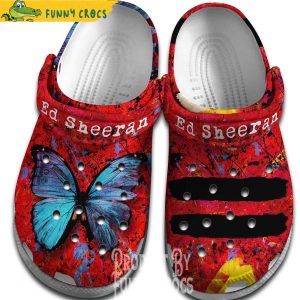 Ed Sheeran Albums Butterfly Crocs, Ed Sheeran Gifts