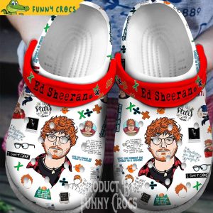 Ed Sheeran Face Music Crocs Shoes