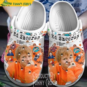 Ed Sheeran Singer Music Crocs 2