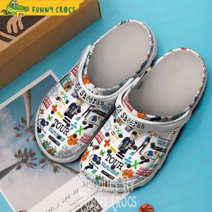 Ed Sheeran Tour Music Crocs