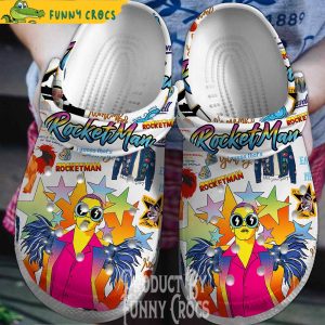 Elton John Rocket Man Music Crocs 1