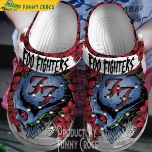 Foo FightersTtour 2023 Music Crocs 1