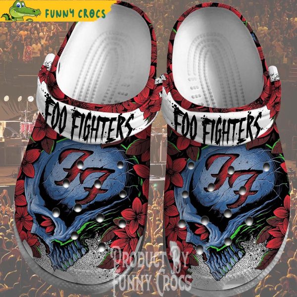 Foo Fighters Tour 2023 Music Crocs