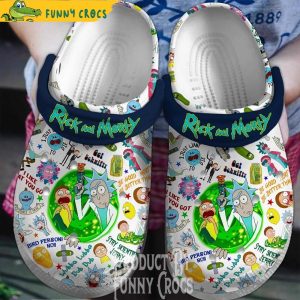 Funny Crazy Scientist Rick And Morty Crocs