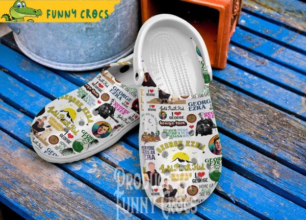 George Ezra Gold Rush Kid Music Crocs