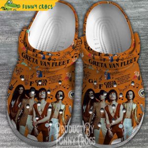 Greta Van Fleet Band Members Music Crocs Shoes