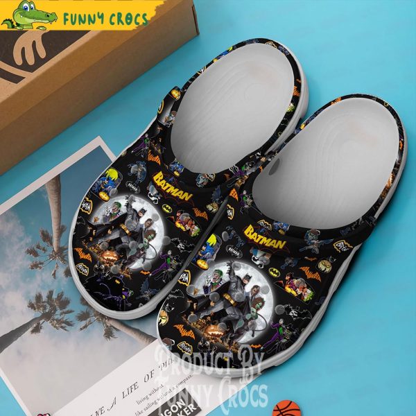 Halloween Moon Batman Crocs Shoes