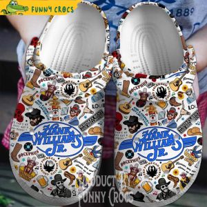 Hank Williams Jr Tour 2023 Crocs Shoes