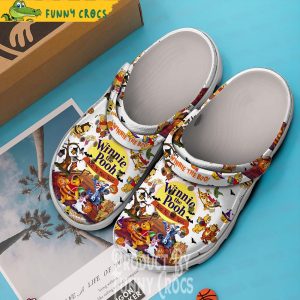 Happy Halloween Winnie The Pooh Crocs Clogs 2