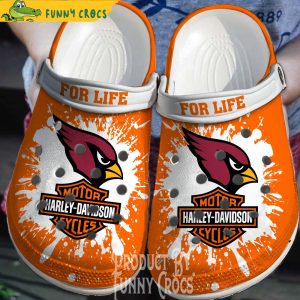 Harley Davidson Arizona Cardinals Crocs Shoes