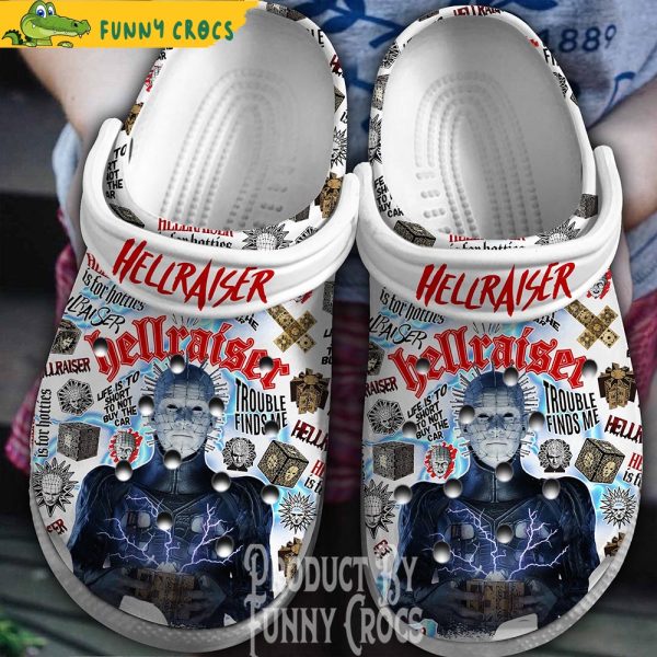 Hellraiser Movie Halloween Crocs